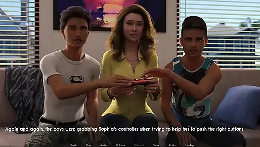 Boys ripped open Sophia shirt
