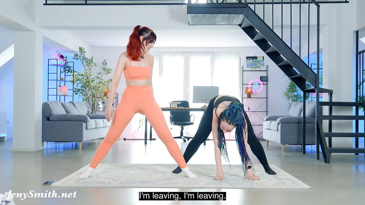 ¡Astra y yo haciendo fitness!