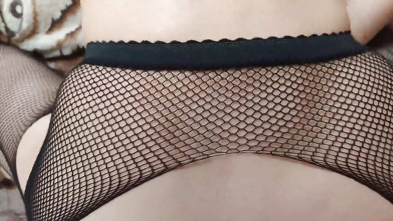 Meia-calça oral no quarto
