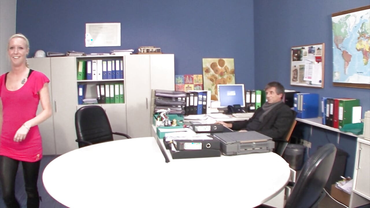 Teen Trainee Fucked by the Boss!