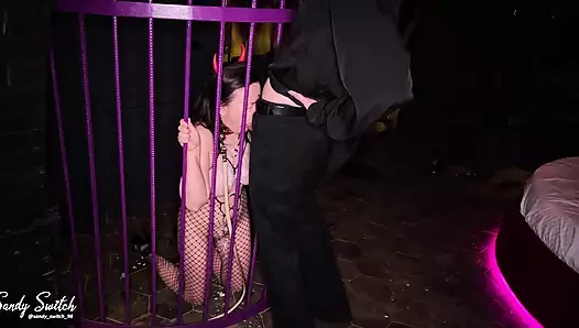 Halloween madness for a little bitch