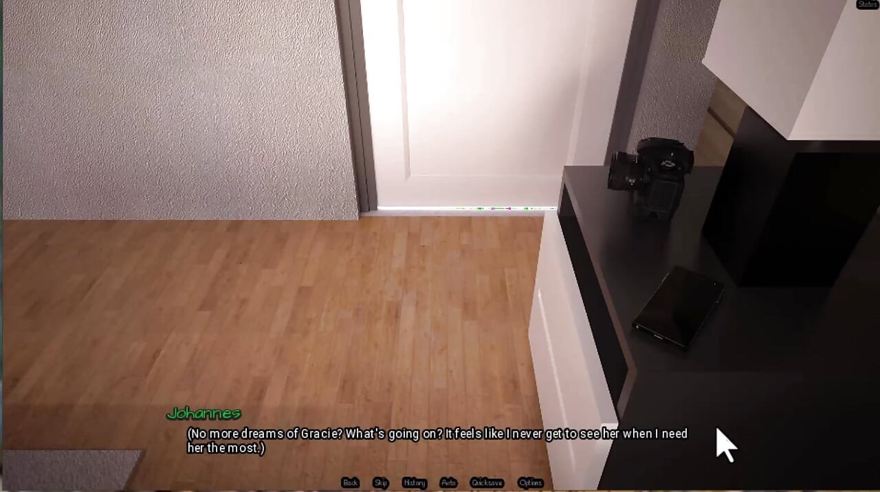 Radiant 8, walking in while my room mate get dressed