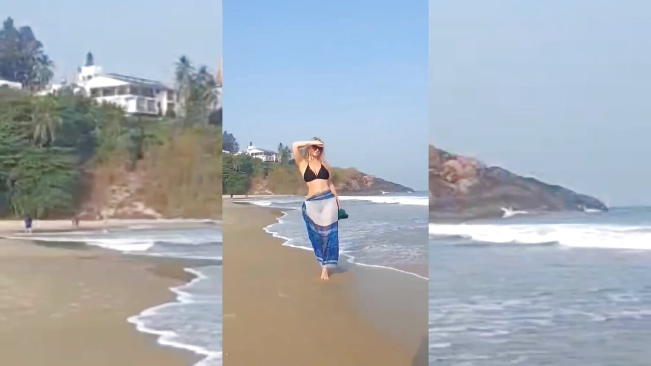 एमेच्योर सुनहरे बालों वाली परिपक्व पत्नी ओरल सेक्स का आनंद लेती है और स्तन पर सह