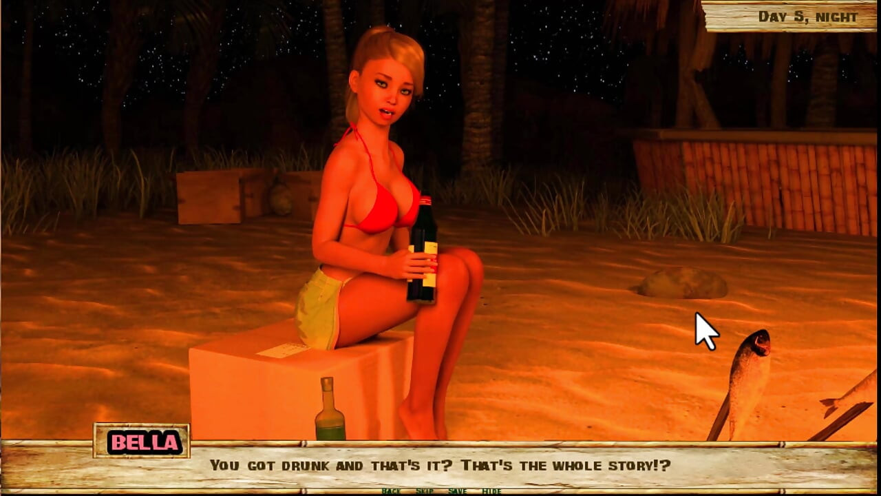 Lewd Island #5 - 彼女はまるでプロのようにチンポをしゃぶるのが本当に大好きです