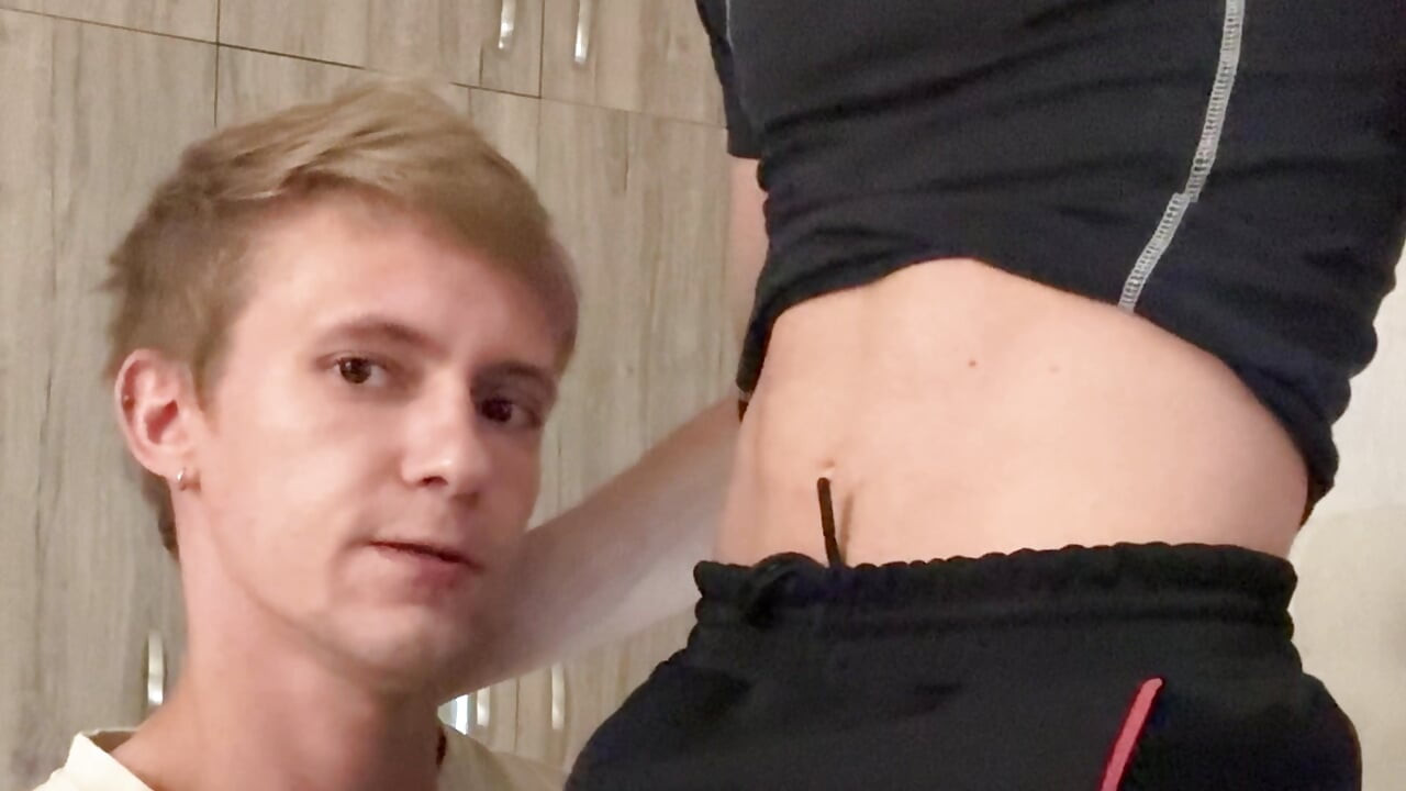 Guy Tastes His Stepbrother's Big and Swallows His