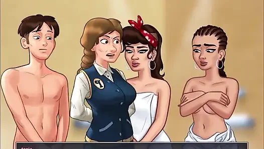 Summertime Saga Lopez + Martinez and Liu Animation Collection [part 25] Nude Sex Game Play [18+]