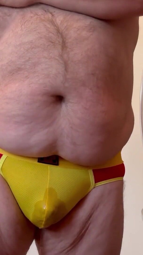 Dildo Makes a Fat Bear Squirt | Clip 1