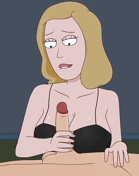 Rick and Morty - a Way Back Home - Sex Scene Only - Part 47 Beth Handjob by Loveskysanx