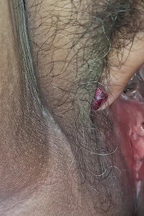 Dirty Red Dress on Demand Hairy Cunt