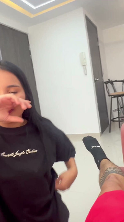 MY STEPSISTER'S SLUT TEASES ME TO FUCK HER HARD AND CUM IN HER PUSSY | Clip 1