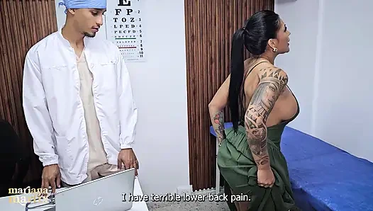 Marianas Anatomie Kapitel V: Dr. Martix nimmt den schwanz ihres Arztes in seinem Büro - Mariana Martix & Milan Rodriguez
