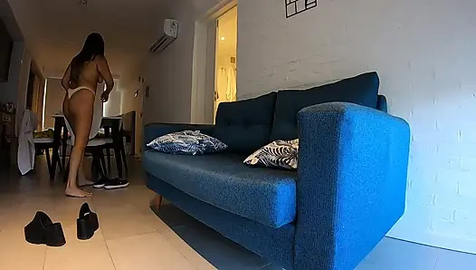 Morocha Аргентина занимается сексом без презерватива стуристемом