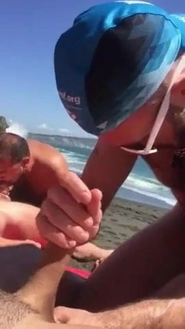 Sucked on the beach