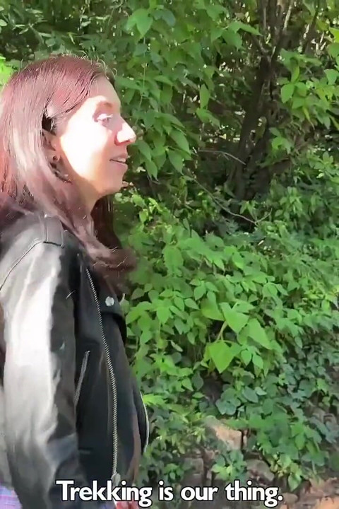 Crazy Cumwalk in Public Park Full of People - Public Blowjob Flashing