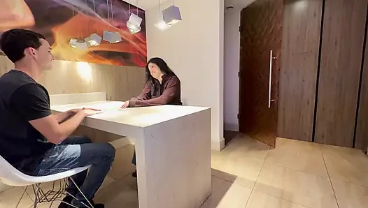 HORNY MILF TEASES HER GYNECOLOGIST AT AN APPOINTMENT