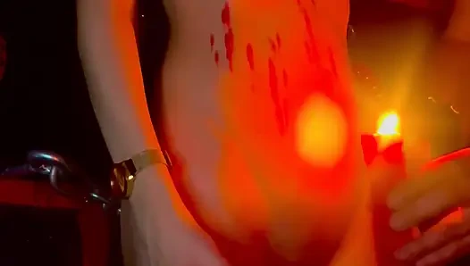 Мои Соски Становятся Очень Твёрдыми От Воска!