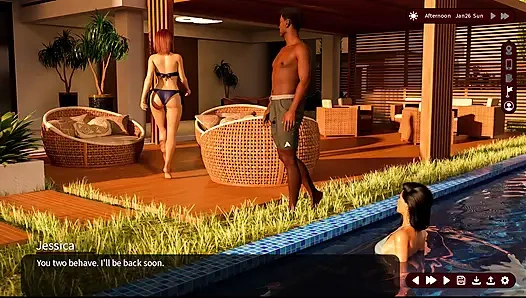 Шёпот желания 20 Сара узнает о Jessica Open Relasionship