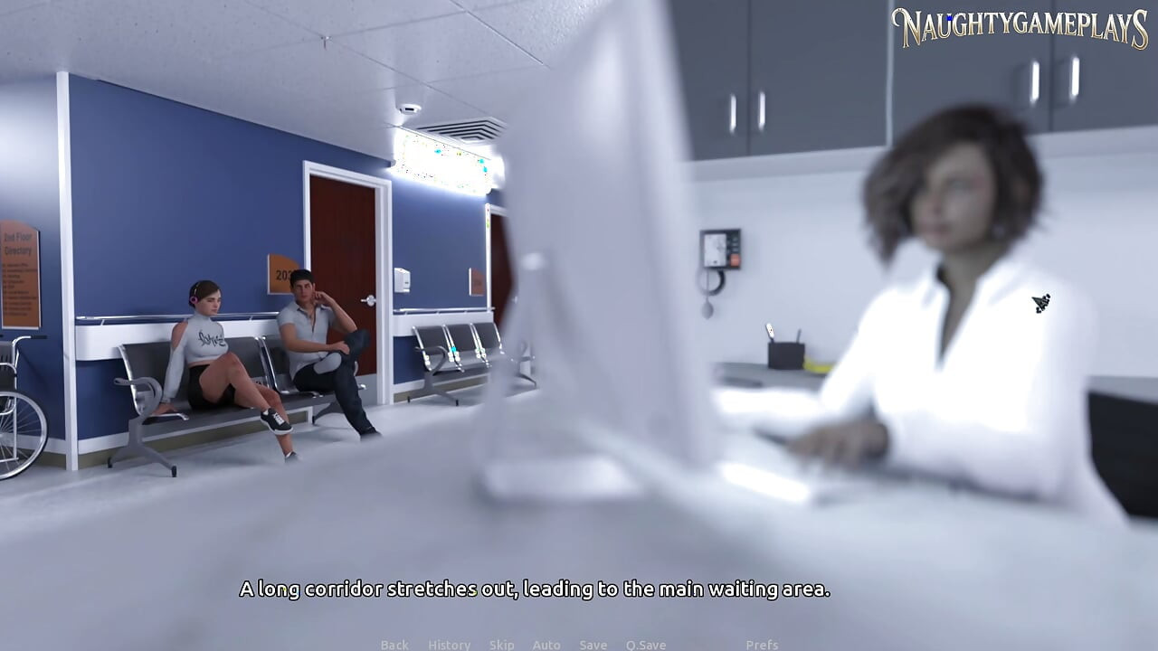Futa Healthcare 01 By FatsoCat - Sexy Futanari MILF Loves Man's Huge Cock - 3D Futa Trans Porn Game