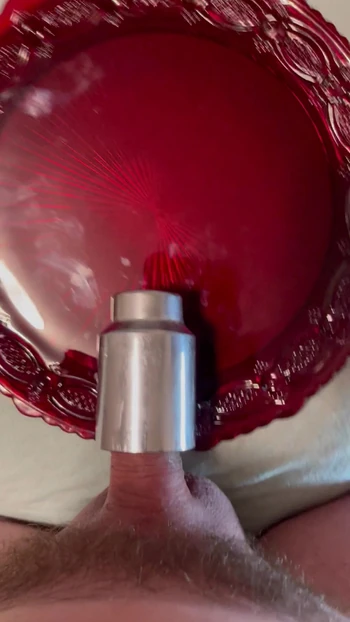 Micro penis fucking socket, huge load