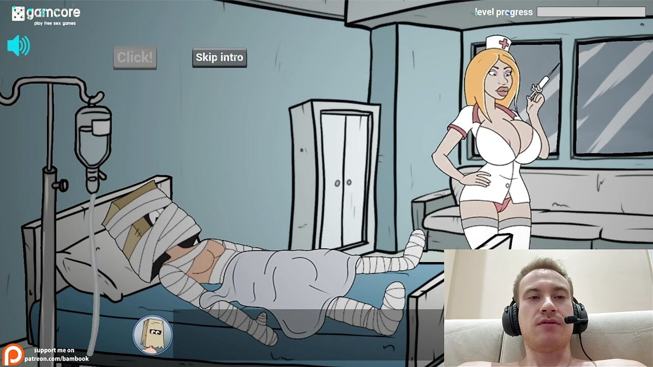 FuckerMen Hospital - Big Tits Nurse Sucks My Huge Cock  Adult Game Playthrough
