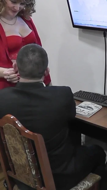 Must-share moment from "Boss And Secretary. In Office Boss Fucks Secretary With Doggystyle And Missionary. Office Sex."