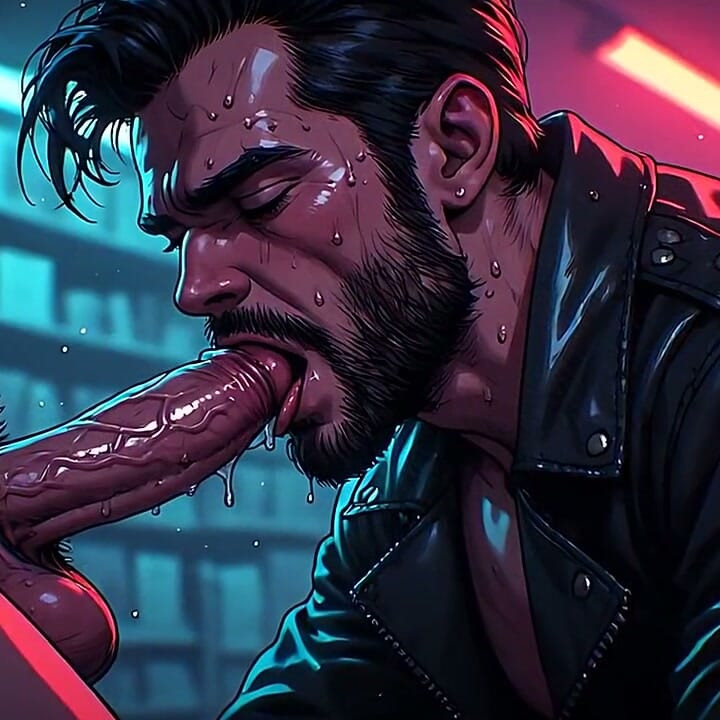 Dirty Talk and Blowjob Art
