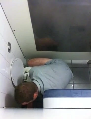 Glory hole blowjob