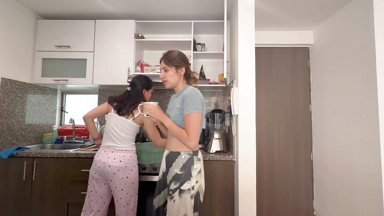 Lesbians having fun and playing hardcore sex