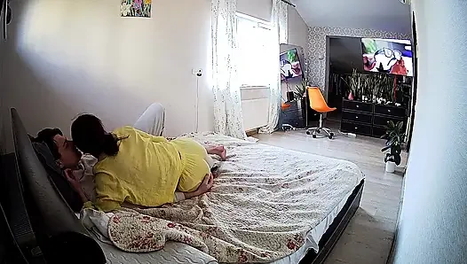 Bedroom 5: Kamila & Danildo Hot Kissing, Teasing Foreplay – Real Amateur Couple