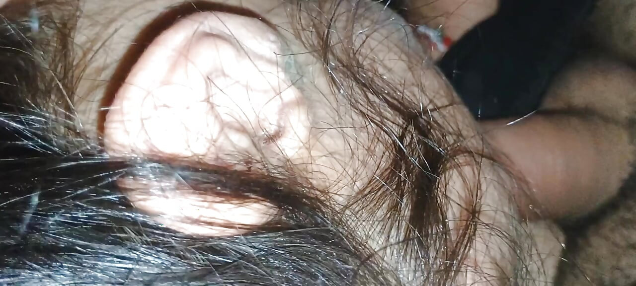 Step dad puts my mouth in his dick and fills my mouth with cum