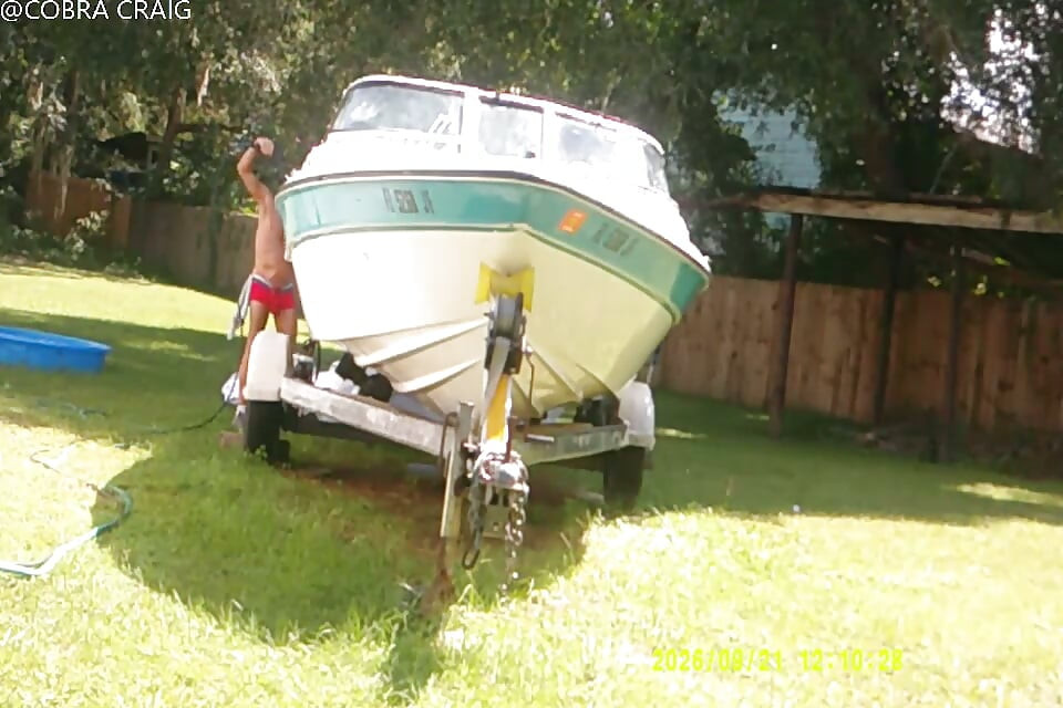 9-21-26 COBRATALKS ABOUT THE PRESSURE WASHER HE GOT FROM THE ROADSIDE AND FIXED KEEPS IT GOING 4-5 YEARS NOW.