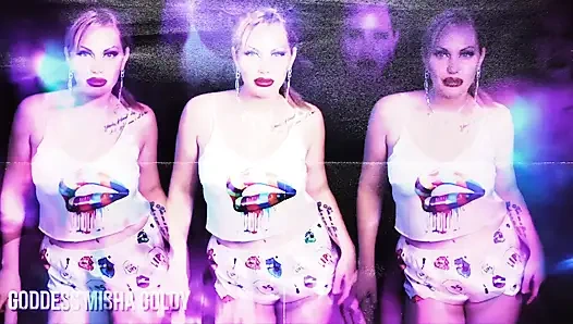 Глупый для меня и пососи свой первый настоящий хуй!