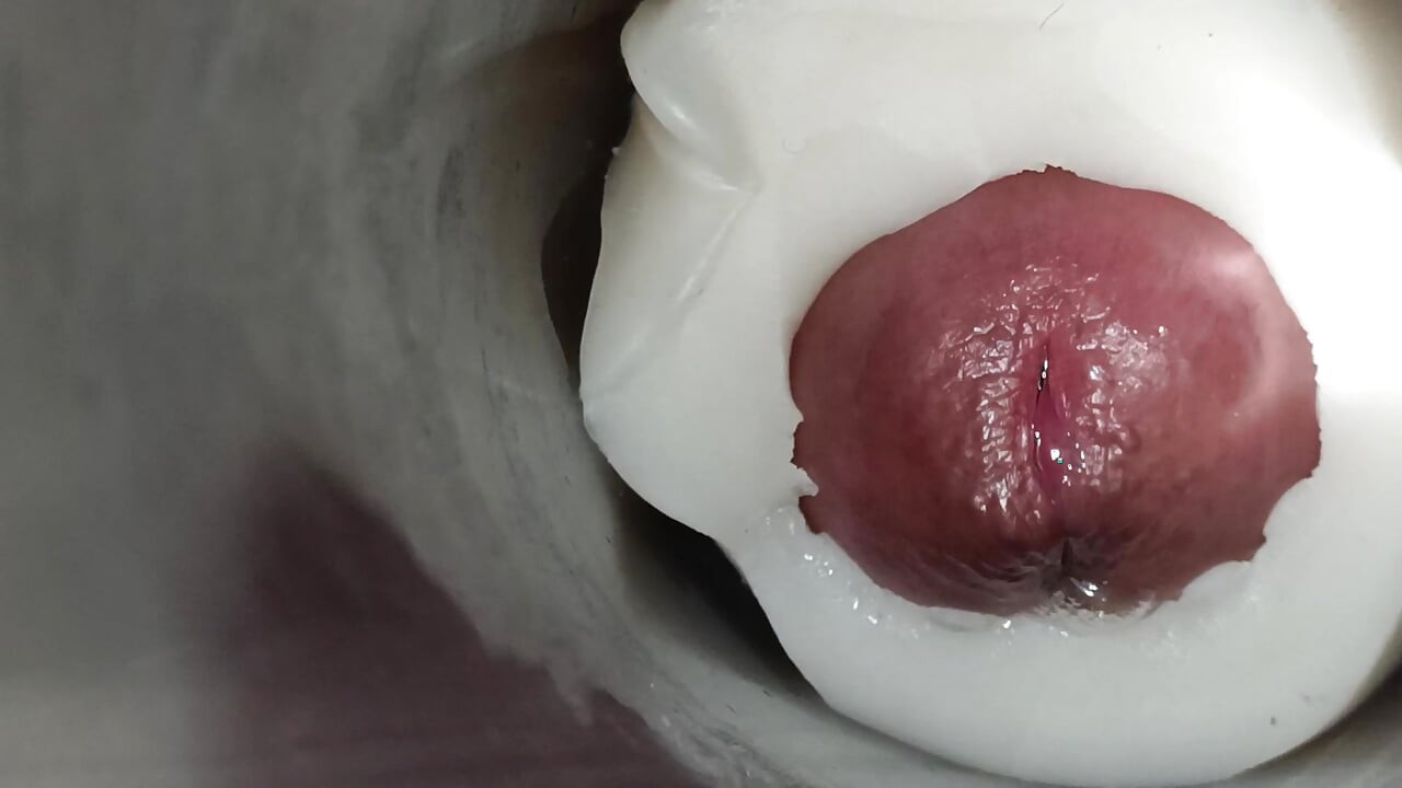 Internal view: vulva twitching and ejaculation 2