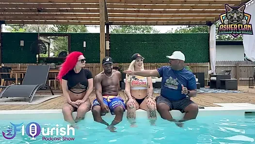 Mrflourish Podcast mit Gast Roxi Keogh, Gigi Patsy und Datjguy in Florida