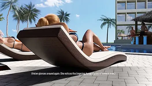 Shared Desires Hot Wife on the Beach in Bikini - Episode 1
