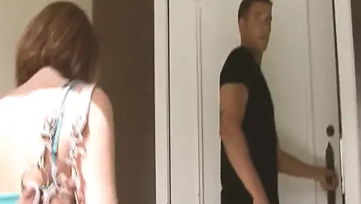 Caught Housewives Scene-1_mature Redhead with a Big Ass Enjoys a Less Experienced Cock