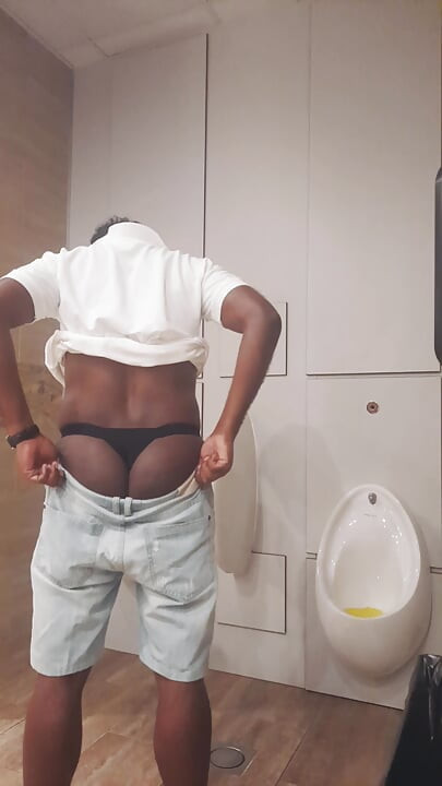 Gay public washroom