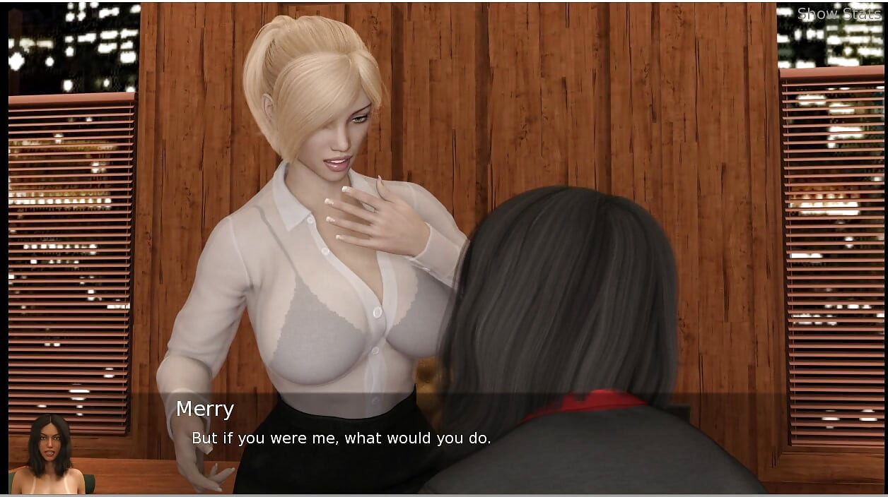 Project hotwife - gameplay - juego de roles - lesbianas burlándose