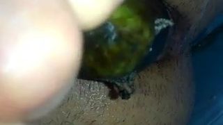Eggplant inside hole me