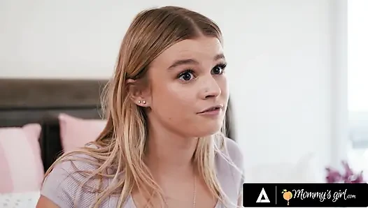 Mommy's Girl - милфа Lexi Luna случайно включает вибратор возбужденной падчерице Sky Wonderland