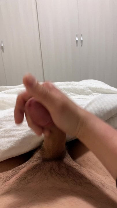 Masturbating at home