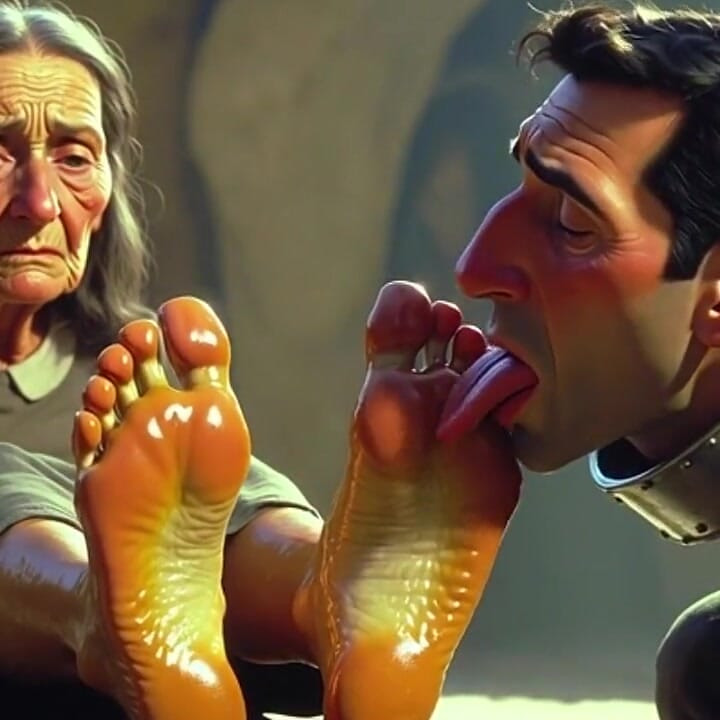 Man Devoted to Old Womens Feet in Asylum