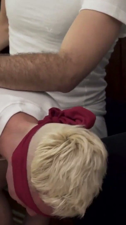 Disobedient twinks dildoed and fed with cum by Mormon elders | Clip 1