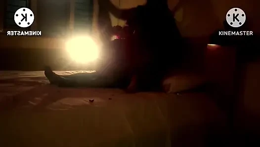 Bangalore Randi verbringen eine ganze nacht mit BBC Kunden