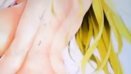 sop sarışın anime kız