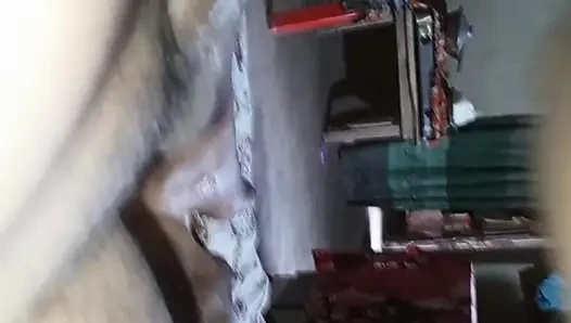 After long time i came to home & made a  hardly sex with my girl