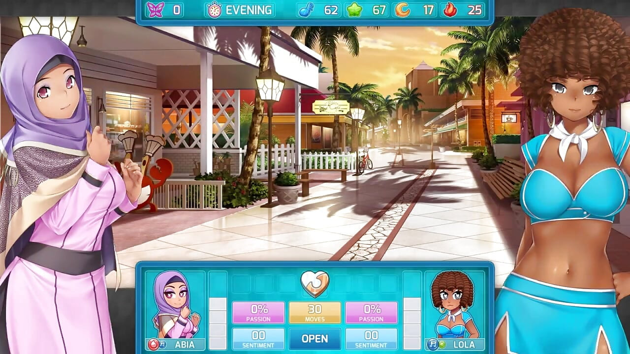 Huniepop 2 - Dvojité rande - část 4 sexy arabská krása od Loveskysan