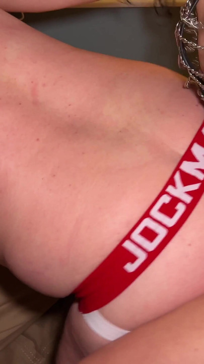 โชว์แฟชั่นดิลโด้สื่อหน้าผากลายเป็นเย็ดหมู่ควยปลอม คลิป 1