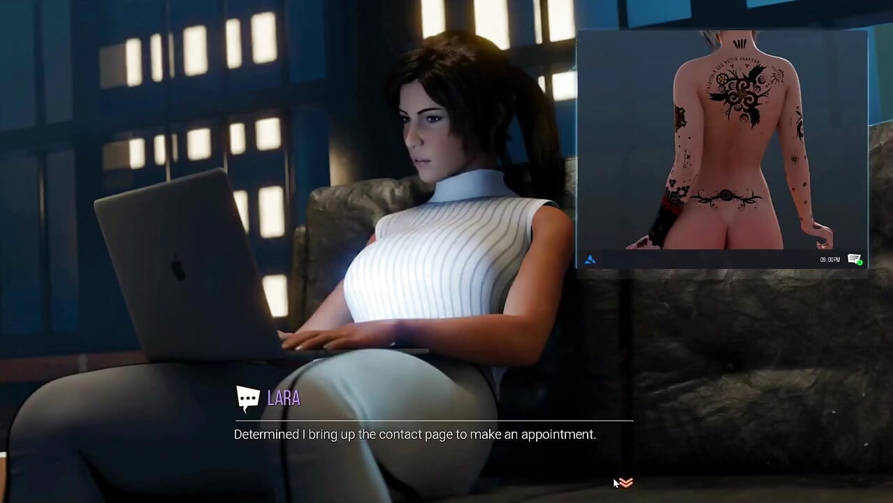 Croft Adventures Game Hentai Parodie Aflevering 8 Verrassingsbibliothecaris Om BDSM Online te doen!