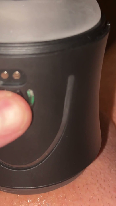 new toy for my little foreskin cock | Clip 1
